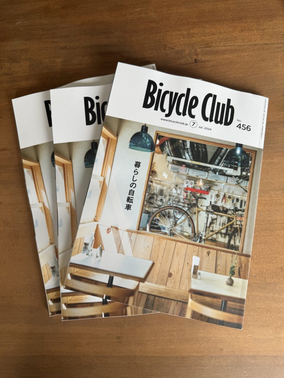 Bicycle Club7月号販売のお知らせ。