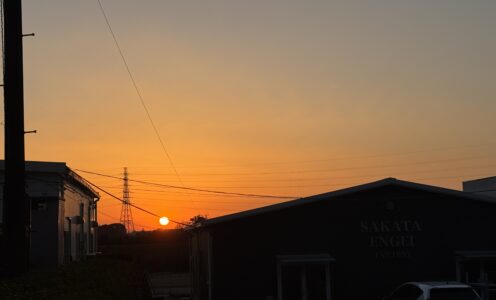 自転車を埋める。